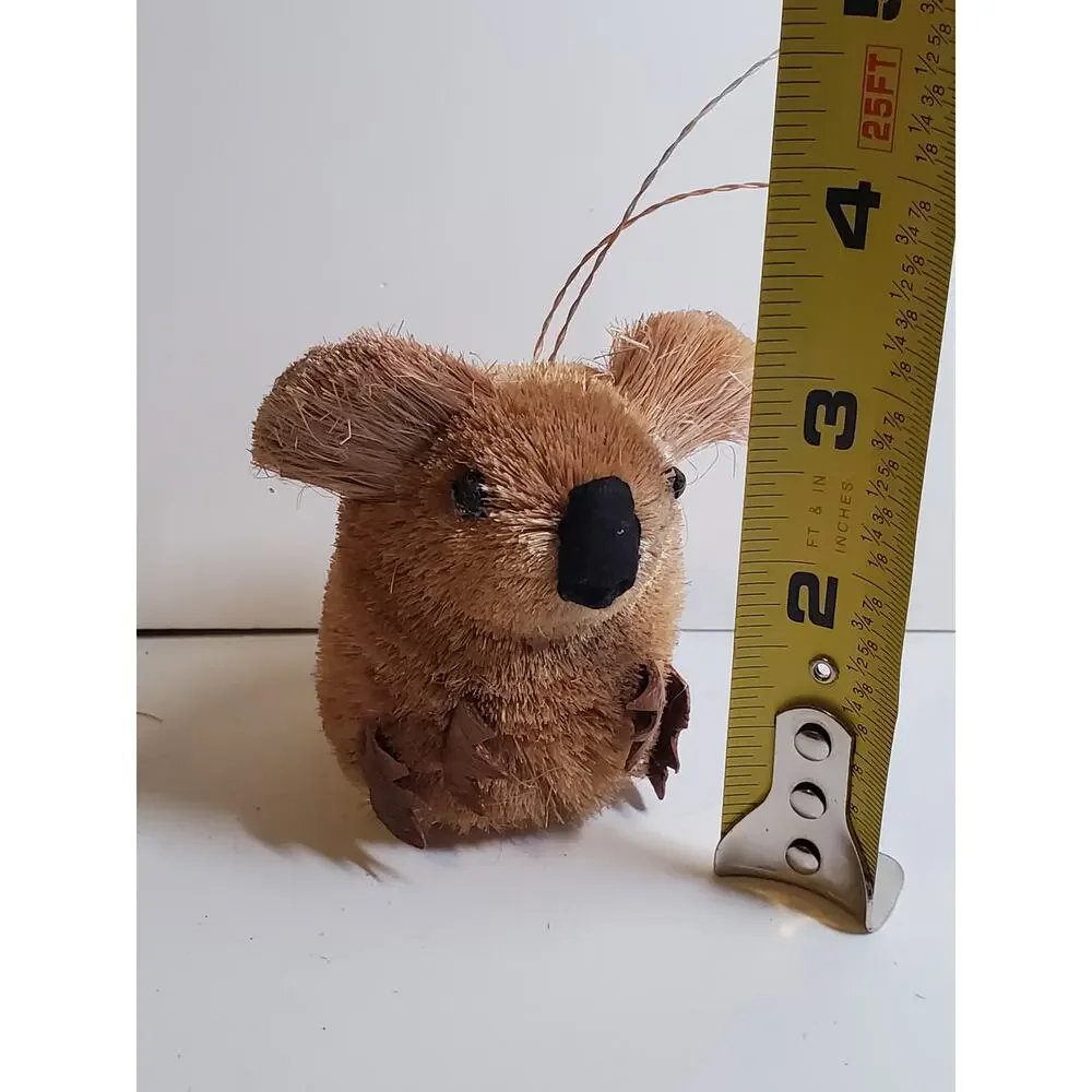 Natural Fiber Ornament - Koala